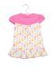 Basicxx Infant Girls Pink Printed Dress Size 3-6 Months