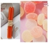 2Pcs Candles Romantic Scene Layout Beeswax Long Rod Honeycomb Candles