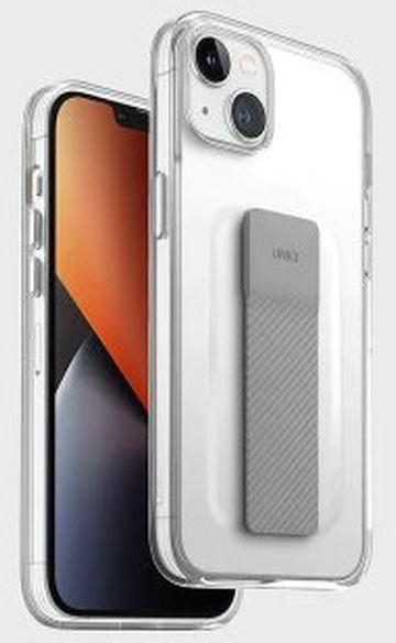 Uniq Hybrid Case Iphone 14 Plus Heldro Mount Series - Lucent (Clear)