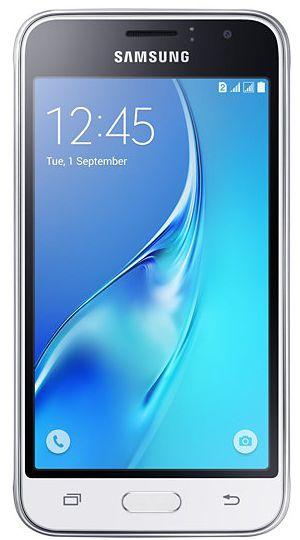 Samsung Galaxy J1 2016, SM-J120H Dual Sim - 8GB, 1GB RAM, 3G, White