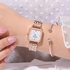 Ladies Bracelet Wrist Watch - Women Quartz Chain Wrist Watch