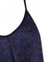 Handkerchief Longline Butterfly Printed Plus Size Cami Top - L