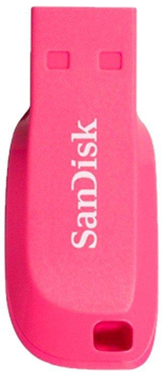 SanDisk Cruzer Blade CZ50 USB Flash Drive 16GB Pendrive (Pink)
