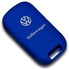 Hanso Car Key Cover for Volkswagen Blue