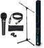 LDMICSet1 - Microphone Set with Microphone, Stand, Cable and Clamp