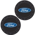 Plasticolor 000651R01 Ford Oval Auto Car Truck SUV Cup Holder Coaster 2-Pack