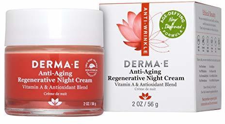 Derma E Anti-Aging Regenerative Night Cream, 2 Oz