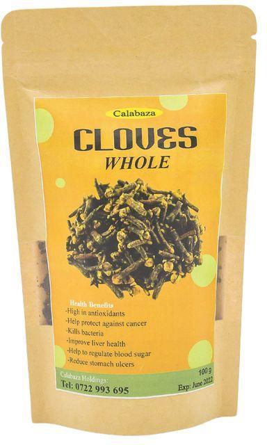 calabaza Organic Whole Cloves 100gms