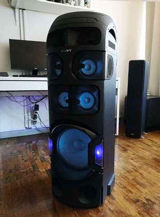 Sony V81D HIGH POWER PARTY SPEAKER, 360° PARTY LIGHTS