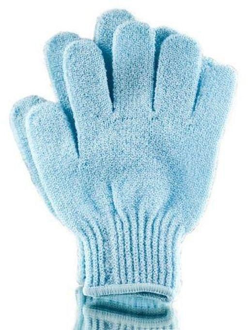 Fashion Bath Glove Body Scrubber Textured Bathing Gloves