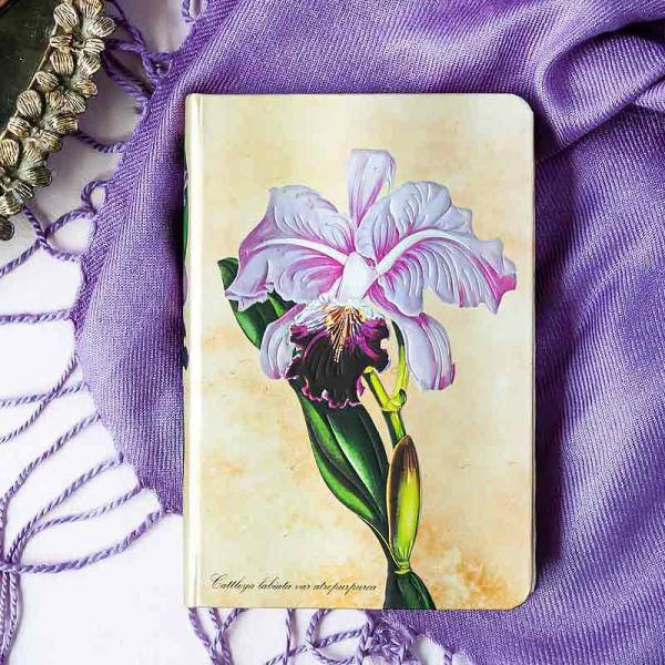 Brazilian Orchid Notebook Lined - Mini Size
