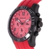 Omax For Men Red Dial Silicone Band Watch - PB02M80A