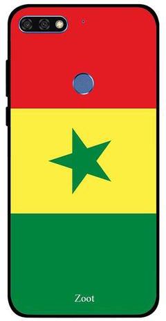 Protective Case Cover For Huawei Honor 7C Senegal Flag