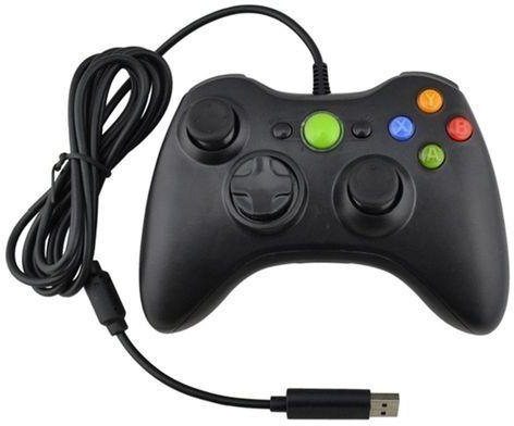 Generic Xbox 360 Wired Gaming Pad For PC - Black