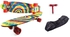 Pany 2206D Skateboard With PU Flash Wheels & CarryBag & Tool-Rainbow