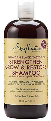 SheaMoisture Jamaican Black Castor Oil Strengthen and grow Shampoo - 482 ml