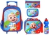 Disney CoComelon 5-in-1 Value Set Kinder Trolley Bag with Accessory