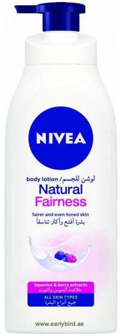 Nivea S166 Natural Fairness Body Lotion - 400ml