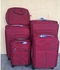 Sensamite Set Of 5 Luggage - Red