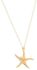 Miss L' by L'azurde All Year Round Starfish Necklace, In 18 K Yellow Gold