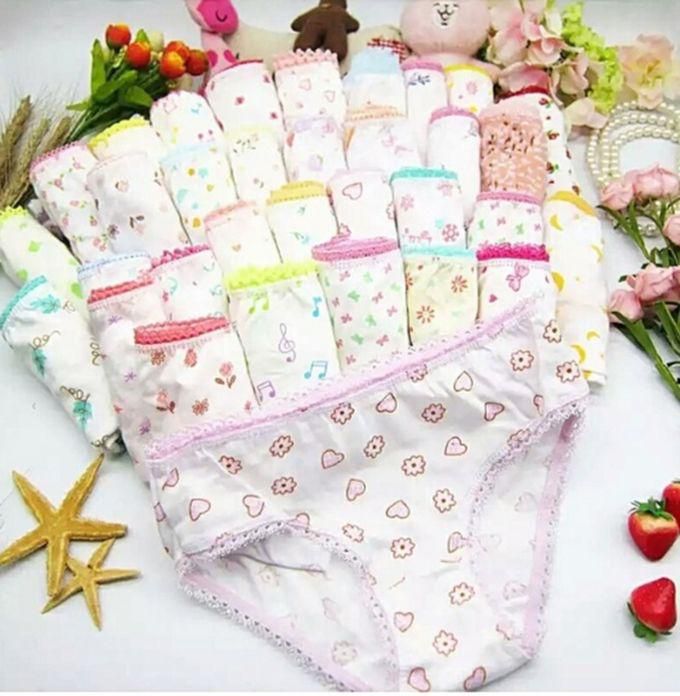 Fashion 3 Pack Girls Cotton Panties 1-2 Years-multicolour