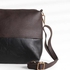 Women's Crossbody Bag Made Of The Finest Leather - Brown - Black