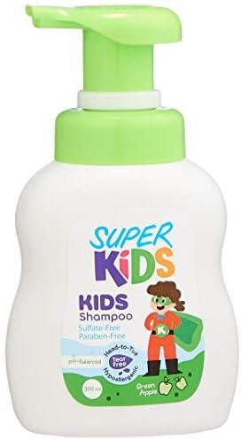 Super Kids Shampoo 300 ml- Green Apple