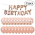 Happy Birthday Balloon Air Letters Alphabe Ramadan Foil Balloons Kids