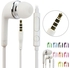In-ear Earphone Stereo Earbud Mic For Samsung Galaxy Note