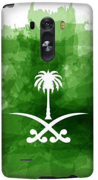 Stylizedd LG G3 Premium Slim Snap case cover Gloss Finish - Saudi Emblem