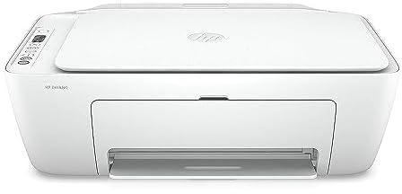 HP Deskjet 2720 All-in-One Printer, Wireless, Print, Copy, Scan - White [3XV18B]