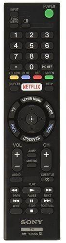 Sony SMART TV Remote Control with NETFLIX Button - Black