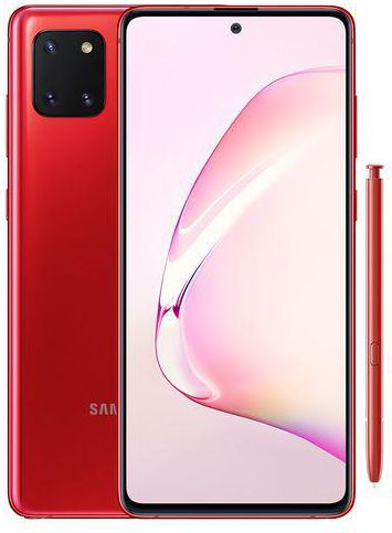 Samsung Galaxy Note10 Lite - 6.7-inch 128GB/8GB Dual SIM 4G Mobile Phone - Aura Red