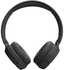 سماعات رأس لاسلكية TUNE توضع فوق الأذن موديل 520BTBLK بلون أسود من العلامة التجارية جي بي ال