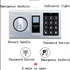 Safety Tech Electronic Safe With Digital Smart Lock 50 Semb Beigegrau