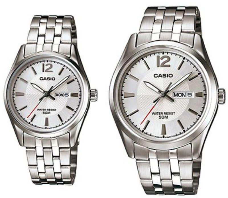 Casio Standard for Unisex - Analog Stainless Steel Band Watch - MTP/LTP-1335D-7A