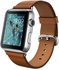 Apple Watch Original 42mm MLC92 Stainless Steel Case with Saddle Brown Classic Buckle