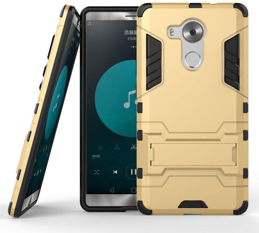 Huawei Ascend Mate8 - Cool Hybrid Case Plastic and TPU Cover - Gold