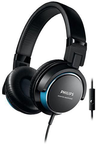 Philips Closed Back On Ear Headphones with Mic, Black - SHL3265BL/00