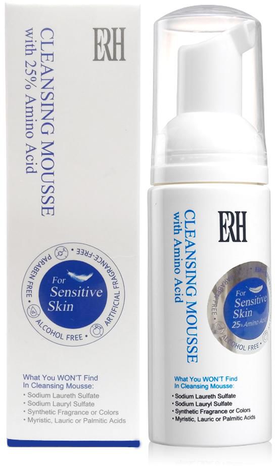 ERH Facial Cleansing Mousse with Amino Acid for Sensitive Skin