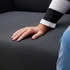 LINANÄS 3-seat sofa - Vissle dark grey