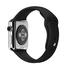 Apple Black Rubber Black dial Smart Watch for Men [MJ2X2]