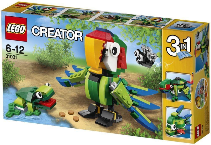 Lego 31031 Creator Rainforest Animals, Multi Color