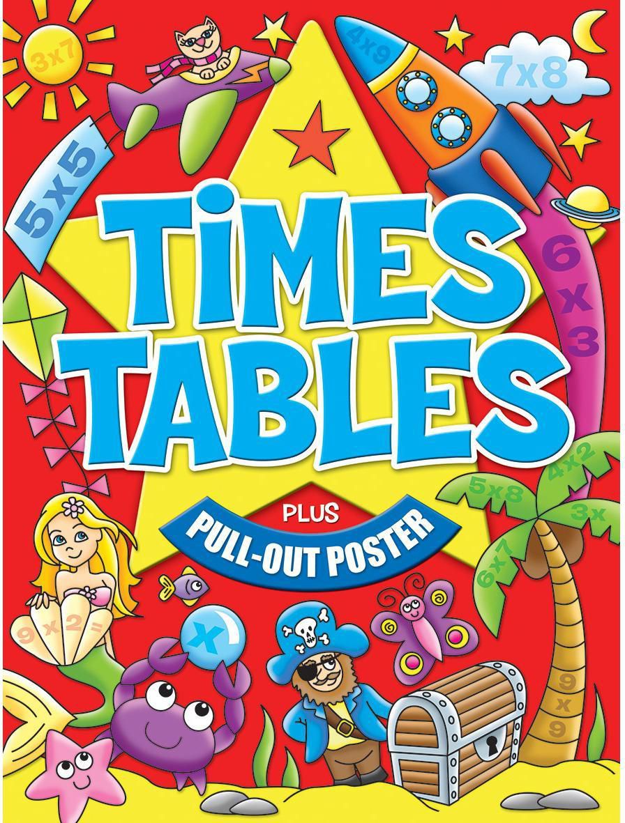 Times Tables Plus - Plus Pull-Out Poster