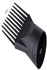 Hair Dryer Diffuser With Comb Black