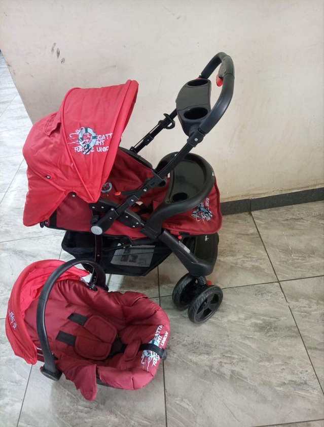 Cool 2 In 1 Baby Stollers/ Prams- Red