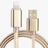 Gold Charge and Sync Lightning USB Cable