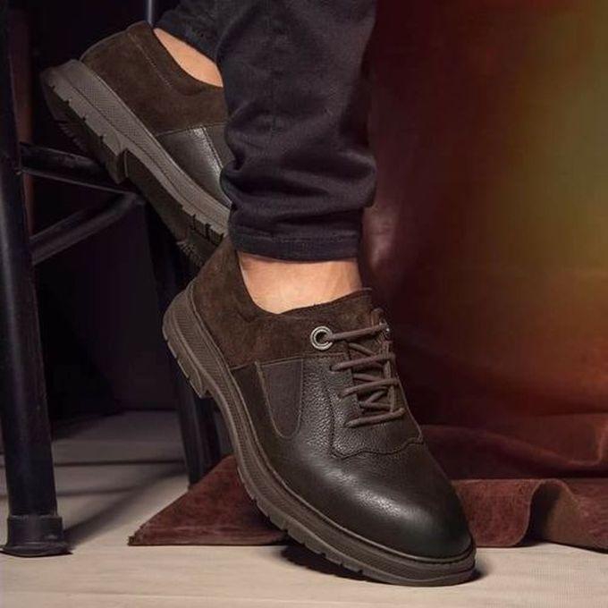 Italiano Men's Fashion Casual Shoes Brown
