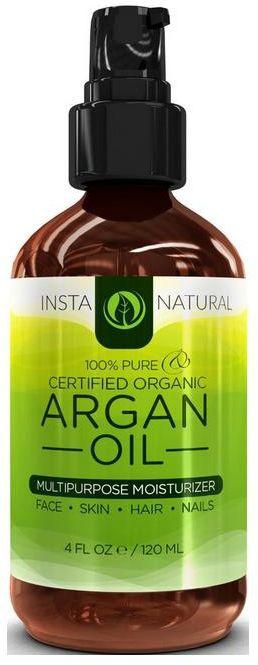 Pure Organic Argan Oil for Hair, Skin, Face, and nail  4 ounce