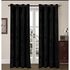 Modern Turkish Curtains - 2 Pcs - Black